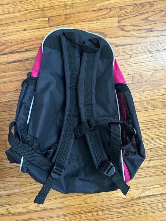 NWOT Diadora Hot Pink and Black Soccer Backpack - Picture 4 of 12